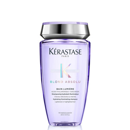 Picture of Kerastase Blond Absolu Lumière Illuminating Shampoo | For Lightened Highlighted and Damaged Hair | Nourishes and Illuminates | Adds Softness & Shine | Strengthens Damaged Hair | With Hyaluronic Acid