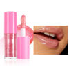 Picture of Beauty Glazed Big Brush Head Lip Oil, Ultra-Hydrating & Nourishing, Smooth Glossy Finish Lip Glow Oil, Shiny and Vegan Tinted Lip Gloss, Non-Sticky Formula (1, 01# Shiny)