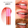 Picture of Beauty Glazed Big Brush Head Lip Oil, Ultra-Hydrating & Nourishing, Smooth Glossy Finish Lip Glow Oil, Shiny and Vegan Tinted Lip Gloss, Non-Sticky Formula (1, 01# Shiny)