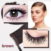 Picture of LGSZGDCN Brown Lashes Extensions mascara waterproof smudge proof Eyes Makeup volume and length Natural Hypoallergenic Fast Dry Eyelashes Curling Party Stage Use