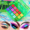 Picture of UCANBE Bright Colorful Neon Rainbow Makeup Eyeshadow Palette 15 Shades Green Purple Yellow Make Up Pallets Kit Vibrant Shimmer Matte Pigmented Blendable - Fruit Punch