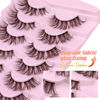 Picture of Lash Clusters DIY Eyelash Extension Natural Look Cluster Lashes Brown Fluffy DIY Lash Extensions 3D Individual Lashes Mink False Eyelashes by ALICE