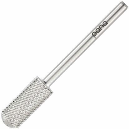 Picture of Pana® 3/32" Small Smooth Top Nail Carbide Bit - Silver Color (Grit: Medium - M) for Electric Dremel Drill Machine