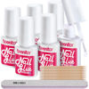 Picture of Teenitor Nail Glue Strong, 42ml Professional Nail Glue for Press Ons Brush on Nail Glue for Acrylic Nails, Nail Bond Glue with Nail File, Best Nail Glue for Press On Nails Long Lasting,10 Pcs