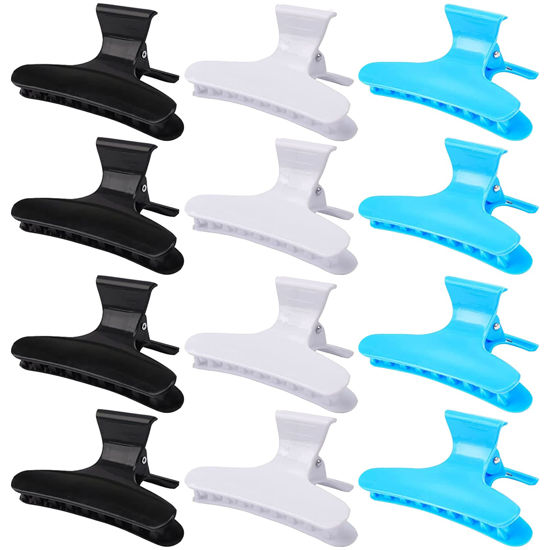 Picture of Ondder Hair Clips for Styling and Coloring - Butterfly Clamps, Claw Clips, Hair Accessories for Professionals and Women