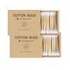 Picture of Kiemeu Bamboo Qtips Cotton Swabs With Wooden Sticks Q Tips For Ears Swabs 400 Count Bamboo Cotton Buds
