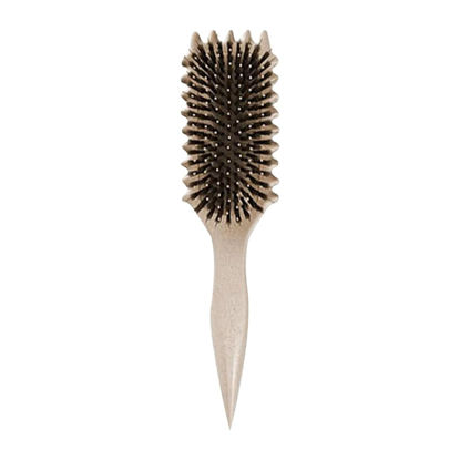 Picture of Curl Defining Brush, Curl Brush, Curl Brush For Curly Hair, Curly Hair Brush for Combing and Shaping Men's and Women's Curls to Reduce Pulling and Curl Separation (Beige)