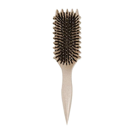 Picture of Curl Defining Brush, Curl Brush, Curl Brush For Curly Hair, Curly Hair Brush for Combing and Shaping Men's and Women's Curls to Reduce Pulling and Curl Separation (Beige)