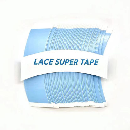 Picture of Eumos 40pcs Double Sided Wig Tape Waterproof Lace Front Tape for Wigs Adhesive Tape Strong Hold Clear Wig Tape for Lace Wigs Toupee Hairpiece