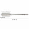 Picture of PANA Professional 3/32" Shank Size - Smooth Top Small Barrel Silver Carbide Bit Extra Fine Grit - Nail Drill Bit for Dremel Machine
