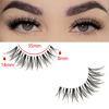 Picture of FARRED Cat Eye Lashes Natural Eyelashes Short Wispy Lash Strips Volume Eyelash Cateye Medium Length False Lashes Natural Looking Hybrid Clusters Full Strip Lashes (A20 | 8-14MM)