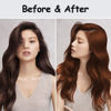 Picture of Fvquhvo Cherry Brown Hair Dye Shampoo 3 in 1,Hair Color Shampoo Works in Minutes,Brown Hair Shampoo for All Hair Types,Long Lasting Shampoo Para Canas 16.91 Fl Oz