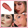 Picture of OULAC Matte Blush Makeup| Highly Pigmented Powder Blush| Natural Matte Glow| Cruelty-Free Blush with Rose Oil| 08 The Miracle 4.8g