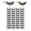 Picture of Lanflower Natural Lashes Pack Faux Mink Lashes Handmade Wholesale Strip Lashes 20 Pairs 2 Styles