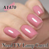 Picture of Double Rhythm 15ML Gel Polish Jelly Sheer Pastel Light Milky Color 1 PC 0.53 OZ Bottle UV Nail Polish Art Salon at Home for Women (Pale Pink-B-A1470)