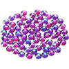 Picture of Novani Purple Rhinestones 3000Pcs Flatback Crystal Round Loose Gemstones Glass Rhinestones for Crafts Makeup Nail Art Clothes Shoes DIY Decorations(SS10, 2.7-2.9mm,Purple Velvet)