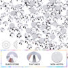 Picture of Rhinestones Flatback Rhinestones for Crafts Glass Nail Rhinestones Nail Gems Crystals Non Hotfix Rhinestones for Makeup Bags Shoes Decoration DIY(SS30,288pcs,Silver)