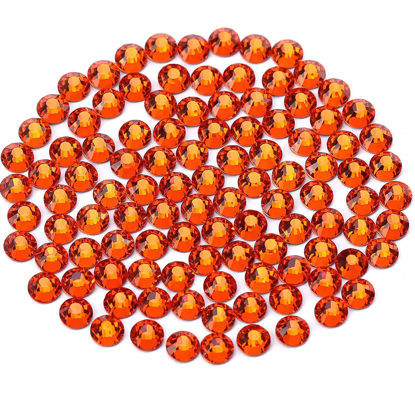 Picture of Novani Rhinestones 3000Pcs Flatback Crystal Round Loose Gemstones Glass Rhinestones for Crafts Makeup Nail Art Clothes Shoes DIY Decorations(SS10, 2.7-2.9mm,Hyacinth)