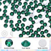 Picture of Novani Rhinestones 3000Pcs Flatback Crystal Round Loose Gemstones Glass Rhinestones for Crafts Makeup Nail Art Clothes Shoes DIY Decorations(SS6, 1.9-2.0mm,Emerald)