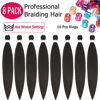 Picture of Alrence Pre Stretched Braiding Hair Long Braid 36 Inch 8 Packs Professional Braiding Hair Extensions Synthetic Crochet Twist Braids (36 Inch, 4#)