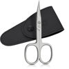 Picture of Solingen Nail Scissors Curved Blade - Precision Stainless Steel for Fingernails & Toenails, Manicure & Pedicure, Extra Sharp with Stylish Storage Case