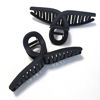 Picture of Nalodu 5 Inch Hair Claw Clips Extra Large No Slip Big Matte Jaw Butterfly Clip for Thin Fine Thick Hair Women, 2 Pack Black