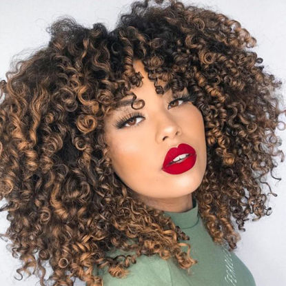 Picture of 7 Packs GoGo Curl Crochet Hair 10 Inch Short Curly Crochet Hair for Women Water Wave Beach Curl Deep Twist Crochet Braids Synthetic Braiding Hair Extensions (10 Inch, P4/30)