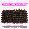 Picture of 7 Packs GoGo Curl Crochet Hair 10 Inch Short Curly Crochet Hair for Women Water Wave Beach Curl Deep Twist Crochet Braids Synthetic Braiding Hair Extensions (10 Inch, P4/30)