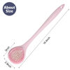 Picture of BEDELITE Back Bath Brush Long Handle for Shower - Soft Shower Brush for Men & Women,Back Brush Scrubber(16.4" Long), Skin Exfoliator for Bath Scrubber Body Brush(Pink)