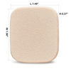 Picture of KOOBA 2pcs Square Makeup Sponges with 1 Travel Case, Beauty Face Primer Compact Powder Puff, Blender Sponge Replacement for Cosmetic Flawless Foundation