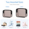 Picture of PACKISM Clear Makeup Bags - Well-made Clear Toiletry Bags for Traveling, Water-resistant Tsa Approved Toiletry Bag with Zipper Holds Small Items for Organization Fit Travel Essentials, Black Brown