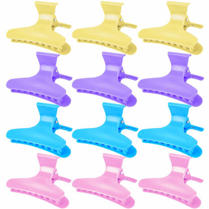Picture of Ondder Hair Clips - Butterfly Clamps Claws for Salon Pro Cutting, Coloring, and Styling - Hair Accessories for Women