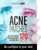 Picture of BASIC CONCEPTS Acne Patches (120 Pack), Salicylic Acid, Tea Tree Oil and Hydrocolloid Pimple Patches for Face, Zit Patch (3 Sizes), Blemish Patches, Acne Spot Dots, Pimple Stickers, Acne Patches