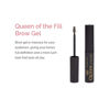 Picture of Elizabeth Mott Eyebrow Gel Makeup - Queen of the Fill Brow Tint and Filler - Brush to Fill in Eyebrows and Cover Gray Hairs, Water resistant, Long Lasting - Cruelty Free, Black, 4g