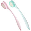Picture of BEDELITE Back Bath Brush Long Handle for Shower of 2 - Soft Shower Brush for Men & Women,Back Brush Scrubber - 16.4" Long Skin Exfoliator for Bath Scrubber Body Brush（2 Pack, Blue & Pink）