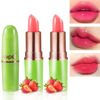 Picture of evpct 2Pcs Strawberry Color Changing Lipstick Tinted Lip Balm Gloss Stain Set Magic PH Color Changing Flower Lazy Korean Jelly Lipstick Makeup Set labiales mate 24 horas originales labial magico