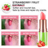 Picture of evpct 2Pcs Strawberry Color Changing Lipstick Tinted Lip Balm Gloss Stain Set Magic PH Color Changing Flower Lazy Korean Jelly Lipstick Makeup Set labiales mate 24 horas originales labial magico