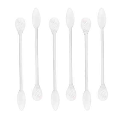 Picture of Paper Stick Thick Cotton Swabs with Precision and Flattened Tip 375pcs, Pointed&Flattened Tip Cosmetic Applicators XL Size