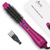 Picture of Aima Beauty One Step Hair Dryer & Volumizing Hot Air Brush, Ceramic Straightener Brush, Curler & Hot Comb 4 in 1 Salon Ionic Hair Brush, Rose Pink