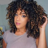 Picture of 7 Packs GoGo Curl Crochet Hair 10 Inch Short Curly Crochet Hair for Women Water Wave Beach Curl Deep Twist Crochet Braids Synthetic Braiding Hair Extensions (10 Inch, P30)