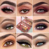 Picture of Prism Makeup Matte Eyeshadow Palette Pro 18 Colors Pigmented Shimmer Glitter Eye Shadow Palette, Blendable Long Lasting Waterproof Makeup Cosmetics Halloween Makeup Kit (02# Solitude)