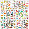 Picture of Habett Tattoos for Kids, 300+ Mixed Styles Temporary Tattoos Stickers Set for Girls and Boys, Space Dinosaur Animals Butterfly Tattoos for Kids Birthday Party Supplies