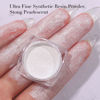 Picture of PrettyDiva White Pearl Chrome Nail Powder - 2 Colors Pearl Nail Powder Ice Transparent Aurora Chrome Nail Powder, High Gloss Pearlescent Iridescent Glitters Powder Metallic Pigment for Nails