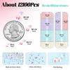 Picture of 12100Pcs Jelly Resin Rhinestones for Crafting with 3Pcs 10ml B7000 Jewelry Glue, 2 Boxes Flatback Crystals Diomand (Transparent AB) for Bedazzling Crafts Nail Art，Non Hotfix Gems for Clothing Shoes