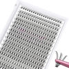 Picture of 280 Pcs Individual Lashes 10D-D-0.10-9-16mix Cluster Lashes 10D 20D C D Curl Wispy Lashes Bottom Lashes DIY Lashes At Home（10D-D-0.10-9-16mix）