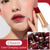 Picture of evpct 2Pcs Black Red Cherry Color Changing Magic Lipstick Tinted Lip Balm Gloss Stain Set PH Lazy Lipstick Waterproof Color Change Changing Jelly Lipstick labiales magicos mate 24 horas originales