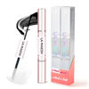 Picture of Lash Bond and Seal Waterproof, Cluster Lash Glue Bond and Seal Lash Glue, Strong Hold 72h for Eyelash Clusters, Latex Free Sensitive Eyes Available 10ML (Pack of 2)