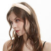 Picture of YISSION 4PCS Knotted Headbands for Women Girls - Non Slip Wide Top Knot Hair Accessories in Blue, Khaki, Pink, White