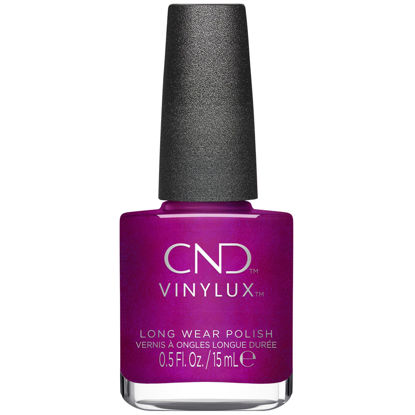 Picture of CND Vinylux Longwear Pink Nail Polish, Gel-like Shine & Chip Resistant Color, Magenta Mischief, 0.5 fl. oz