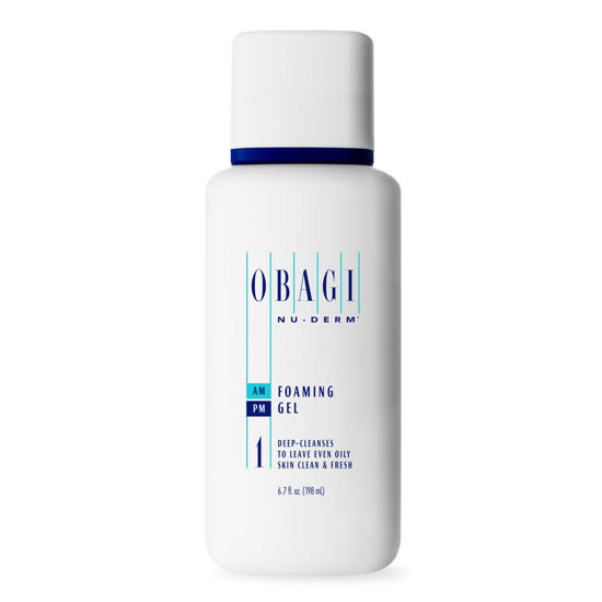 Picture of Obagi Nu-Derm Foaming Gel - Gel-Based Cleanser for Normal to Oily & Sensitive Skin - 6.7 oz